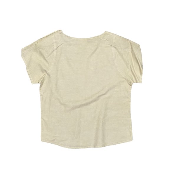 Vintage Liz Claiborne Linen Blend Top Size 6 - Picture 3 of 6